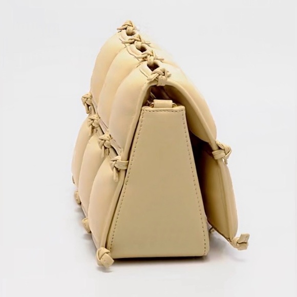 *MWT*Cult Gaia Prue Puffy Leather Crossbody Bag - Picture 10 of 11